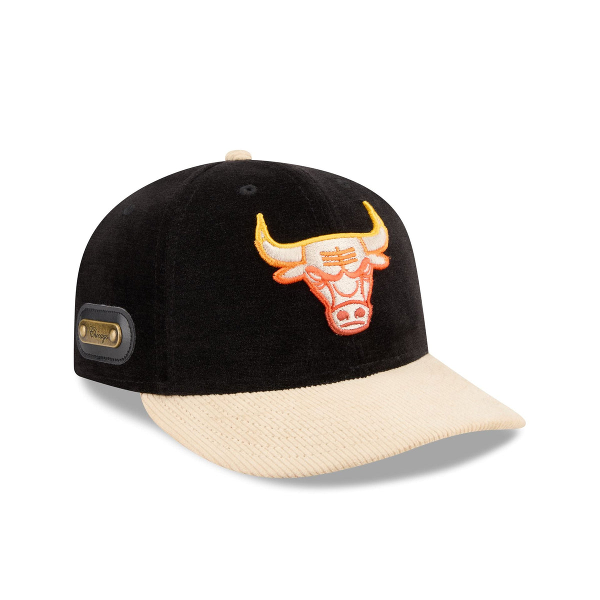Chicago Bulls Fall Velvet Low Profile 59FIFTY Fitted Hat