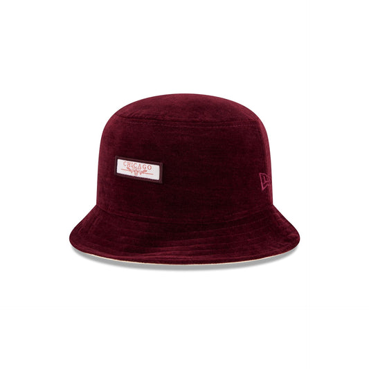 Chicago Bulls Fall Velvet Bucket Hat
