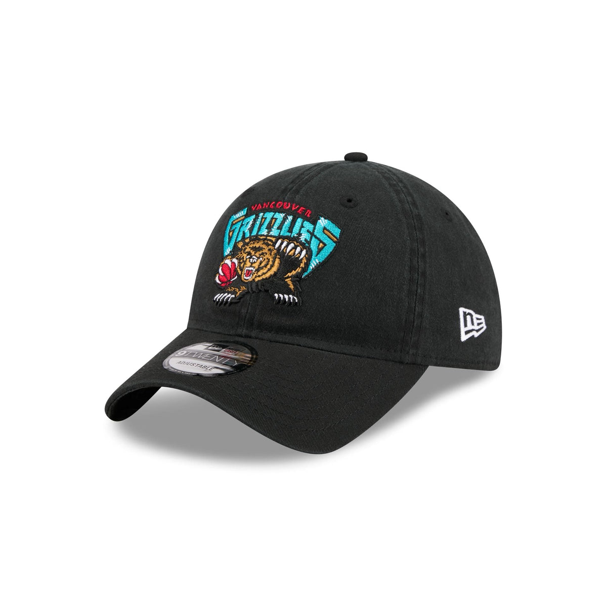 Vancouver Grizzlies 1995-2001 Hardwood Classics 9TWENTY Adjustable Hat