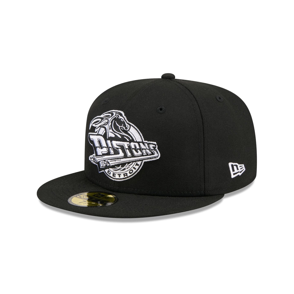 Detroit Pistons 1996-2000 Hardwood Classics Black 59FIFTY Fitted Hat