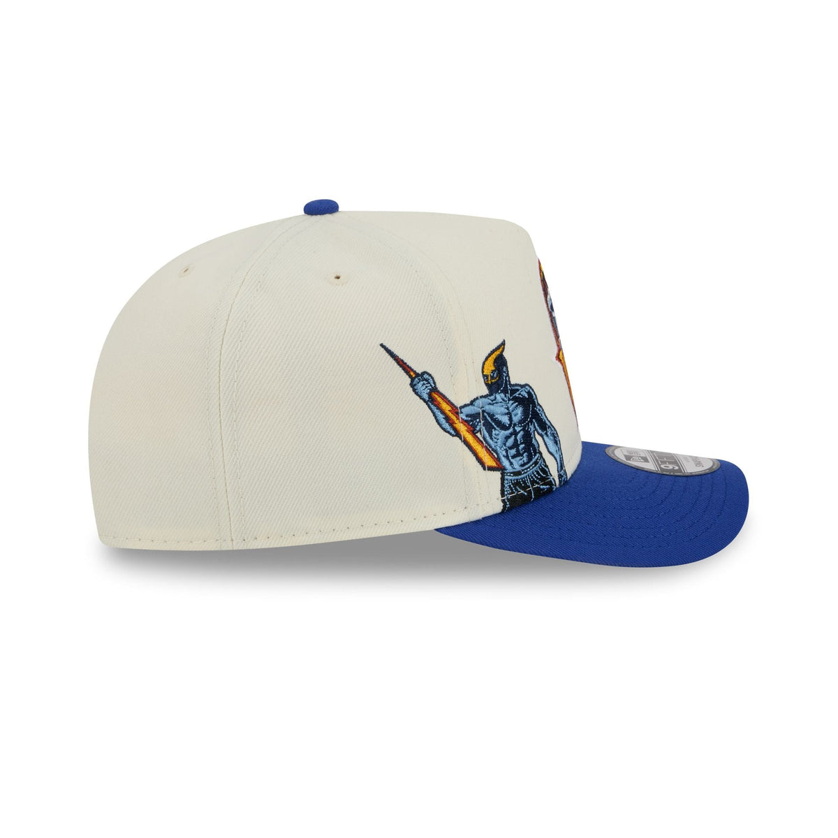 Golden State Warriors 1997-2009 Hardwood Classics Chrome White 9FIFTY A-Frame Snapback Hat