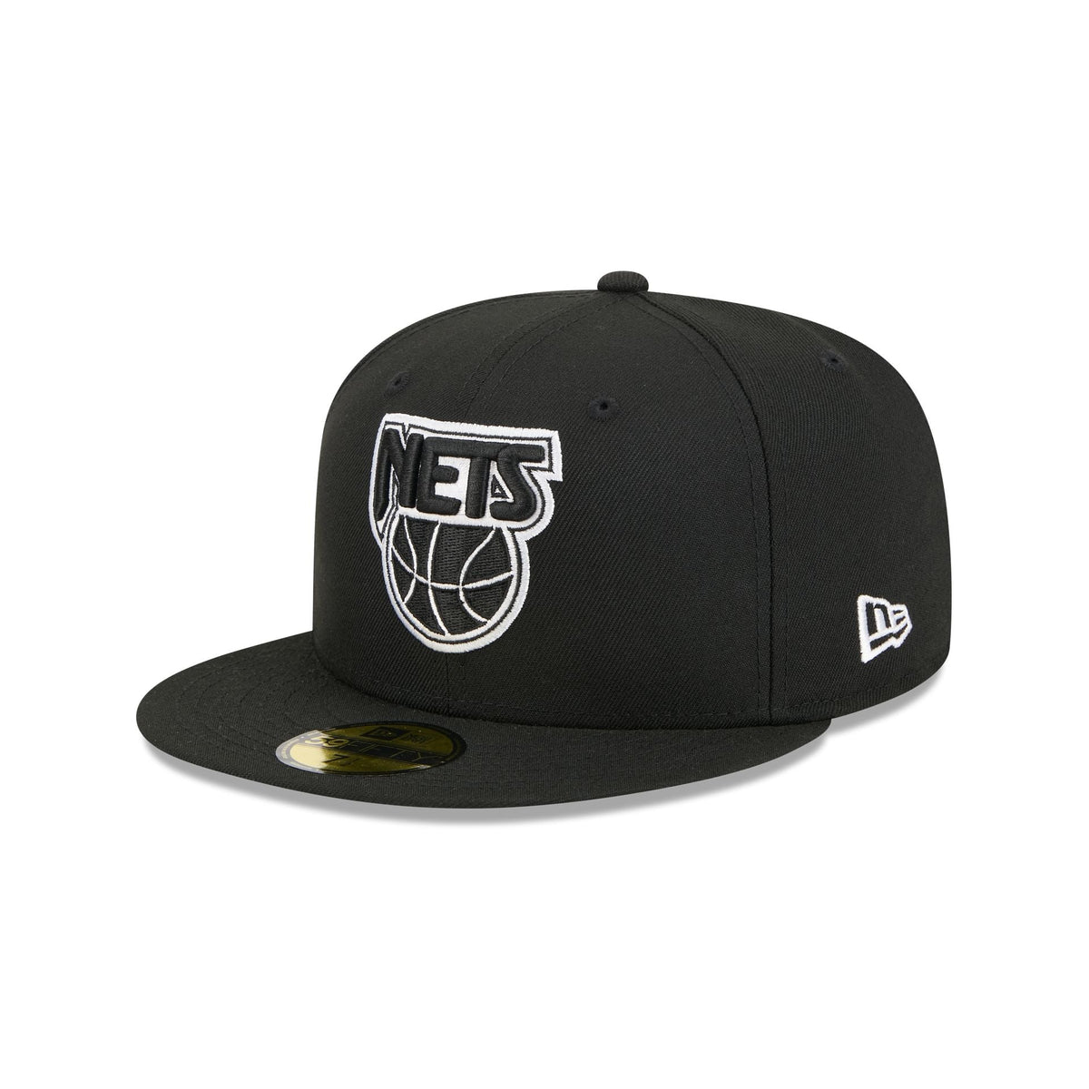New Jersey Nets 1990-1996 Hardwood Classics Black 59FIFTY Fitted Hat