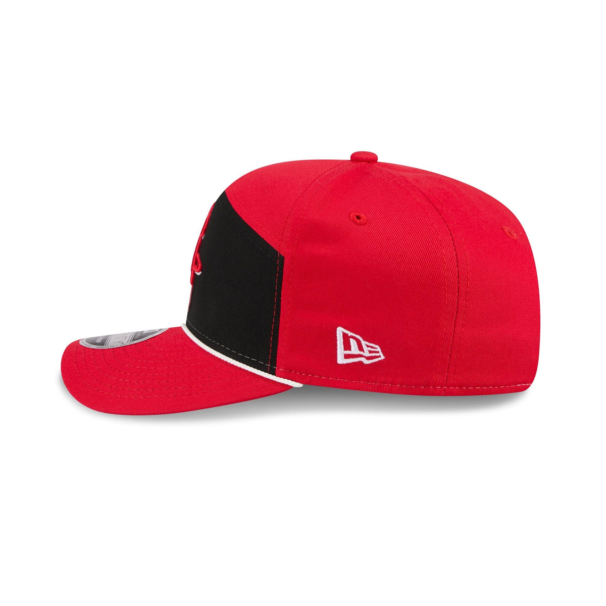 Houston Rockets Split Panel 9SEVENTY Stretch-Snap Hat
