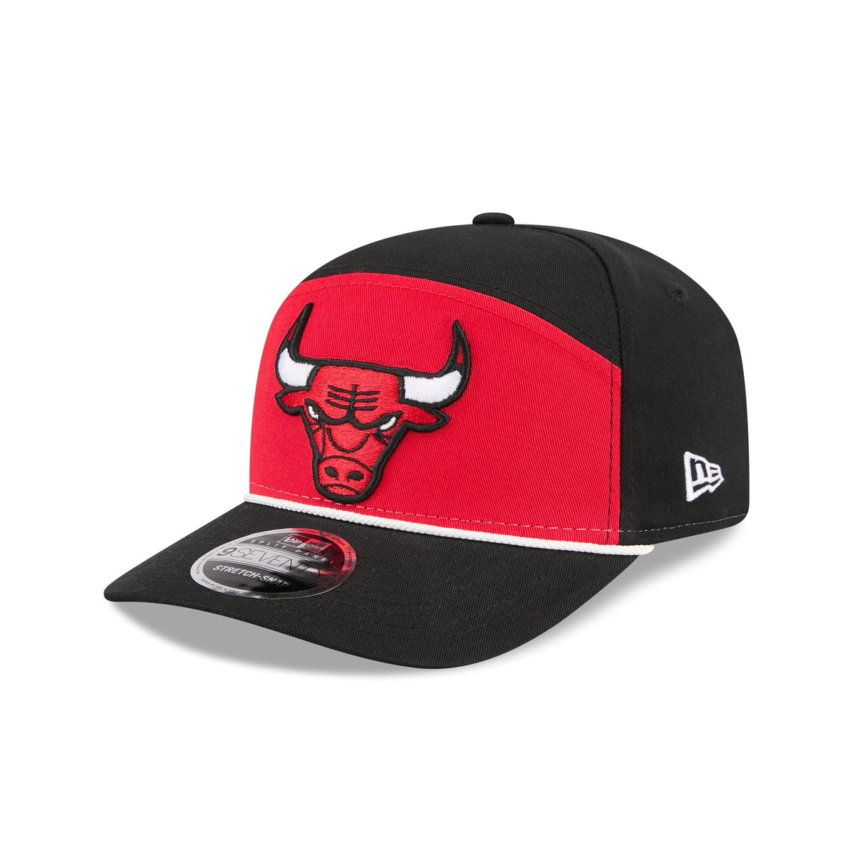 Chicago Bulls Split Panel 9SEVENTY Stretch-Snap Hat