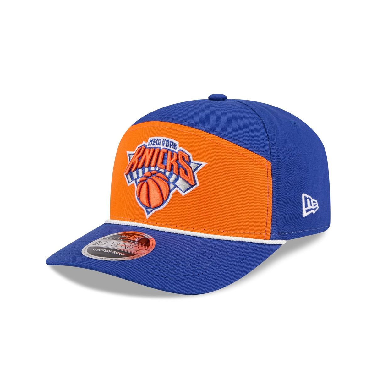 New York Knicks Split Panel 9SEVENTY Stretch-Snap Hat