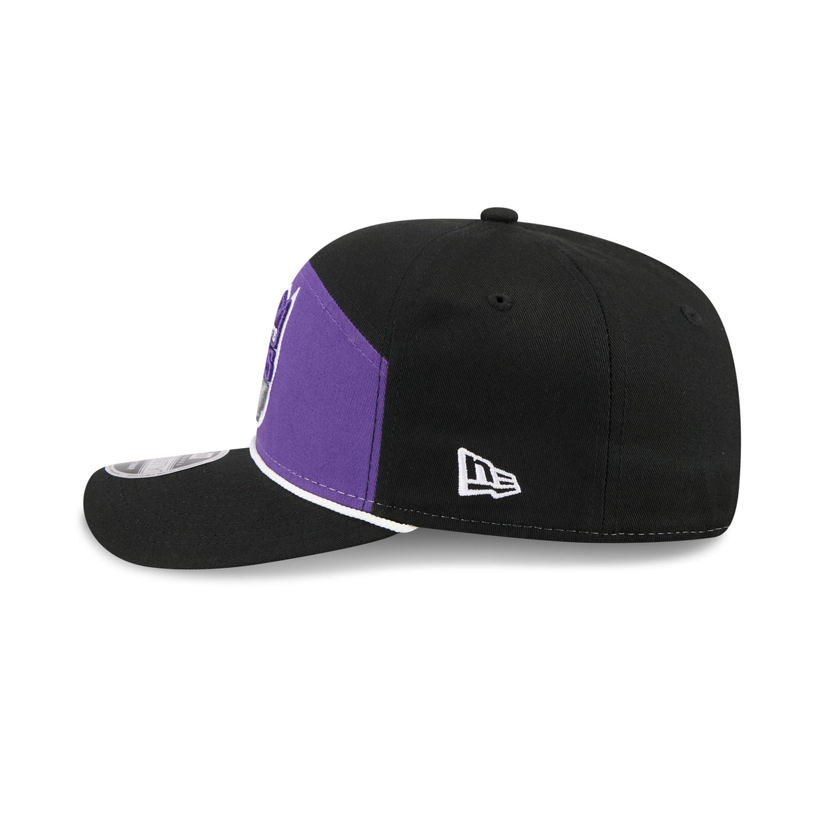 Sacramento Kings Split Panel 9SEVENTY Stretch-Snap Hat