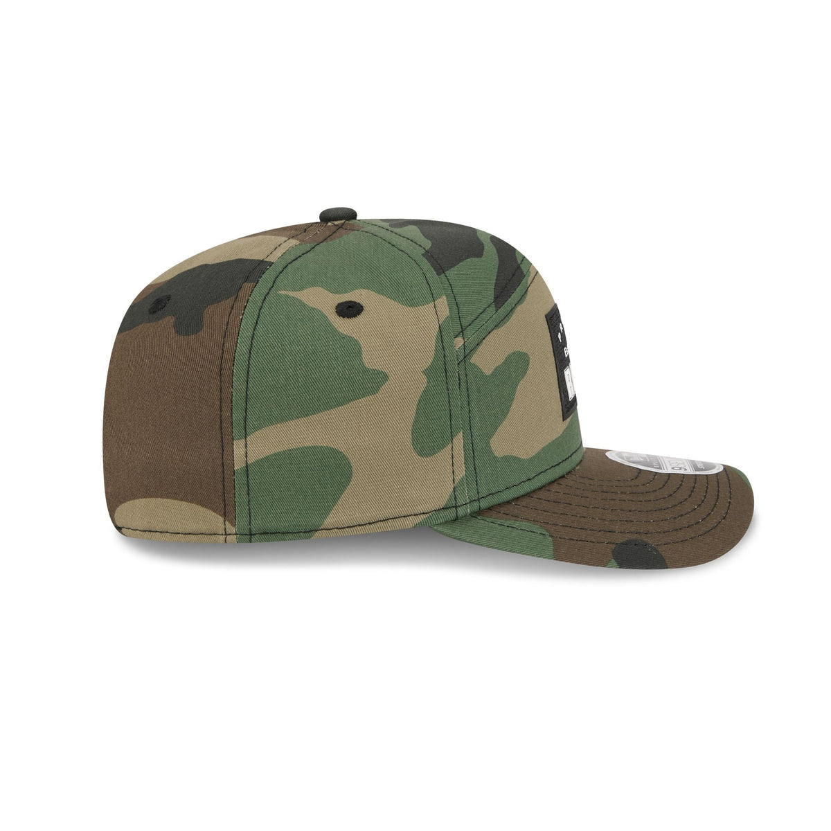 Boston Red Sox Property of Patch Camo Split Panel 9SEVENTY Stretch-Snap Hat