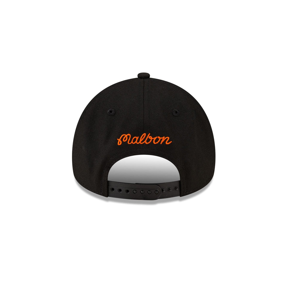 Malbon x New York Knicks Black 9FORTY A-Frame Snapback Hat
