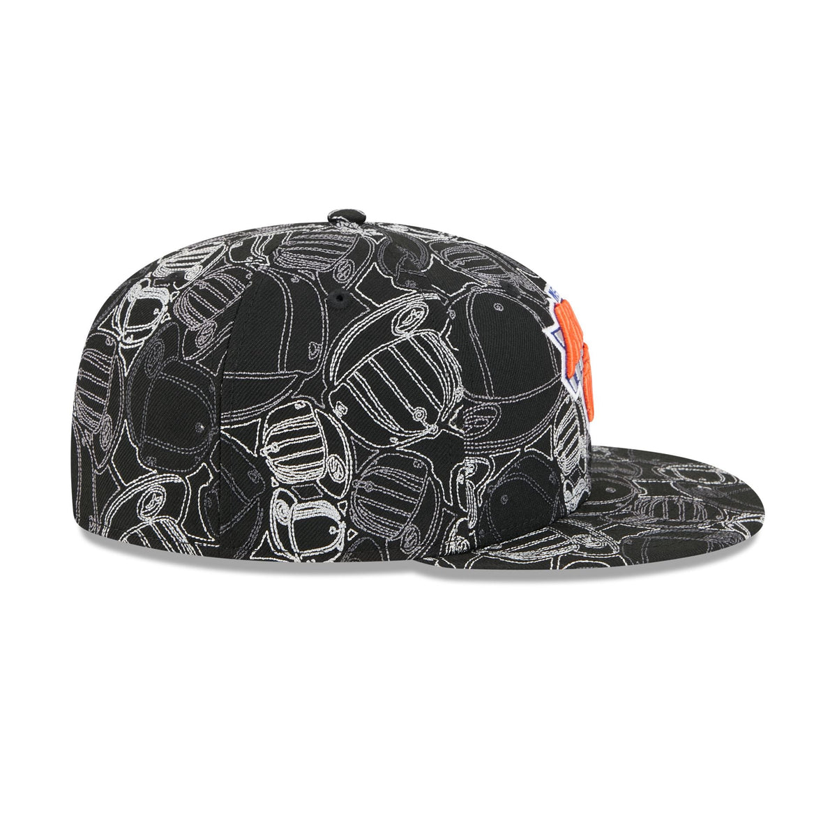 New York Knicks Cap Scramble 59FIFTY Fitted Hat