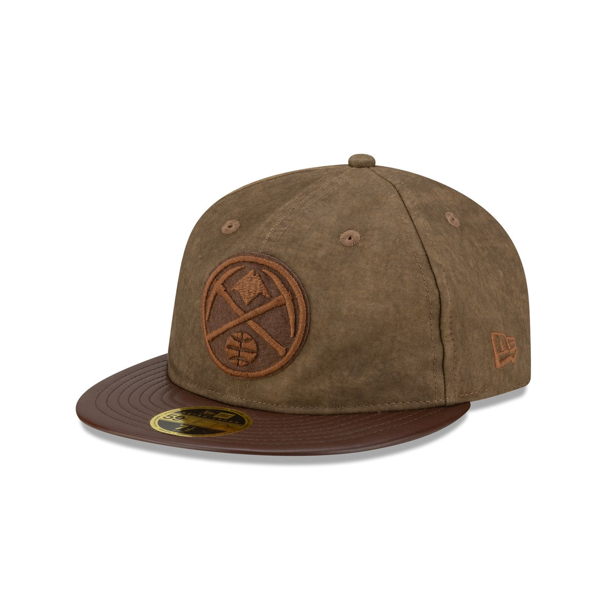 Denver Nuggets Utility Linen Retro Crown 59FIFTY Fitted Hat