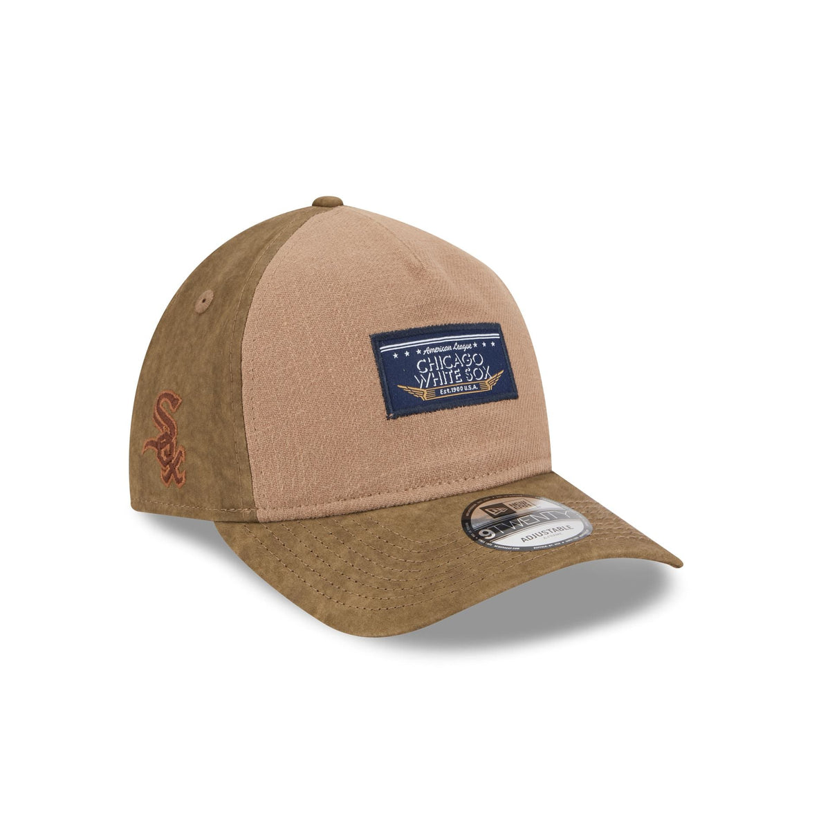 Chicago White Sox Utility Linen 9TWENTY A-Frame Adjustable Hat