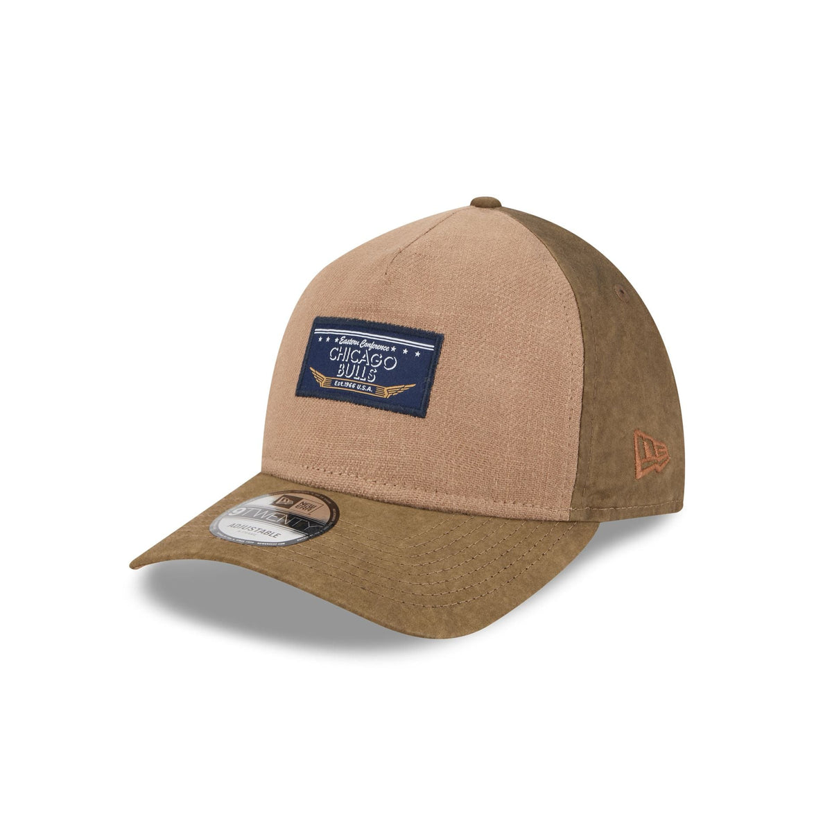 Chicago Bulls Utility Linen 9TWENTY A-Frame Adjustable Hat