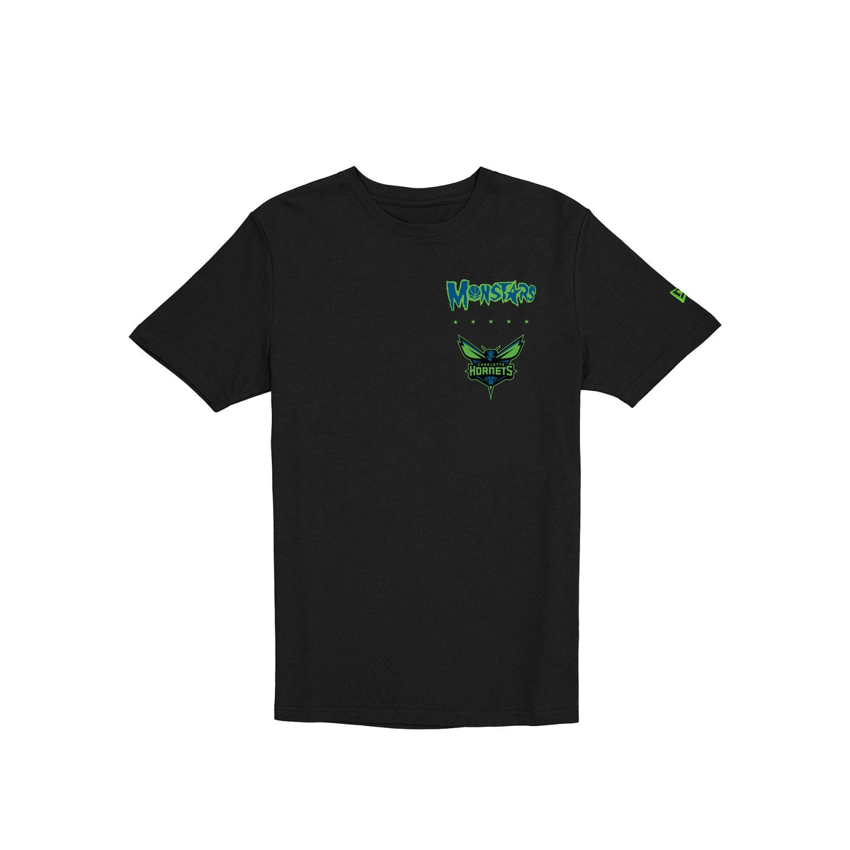 Space Jam x Charlotte Hornets Monstars Black T-Shirt