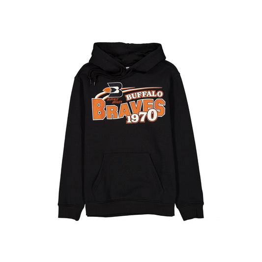 Buffalo Braves Retro Black Hoodie