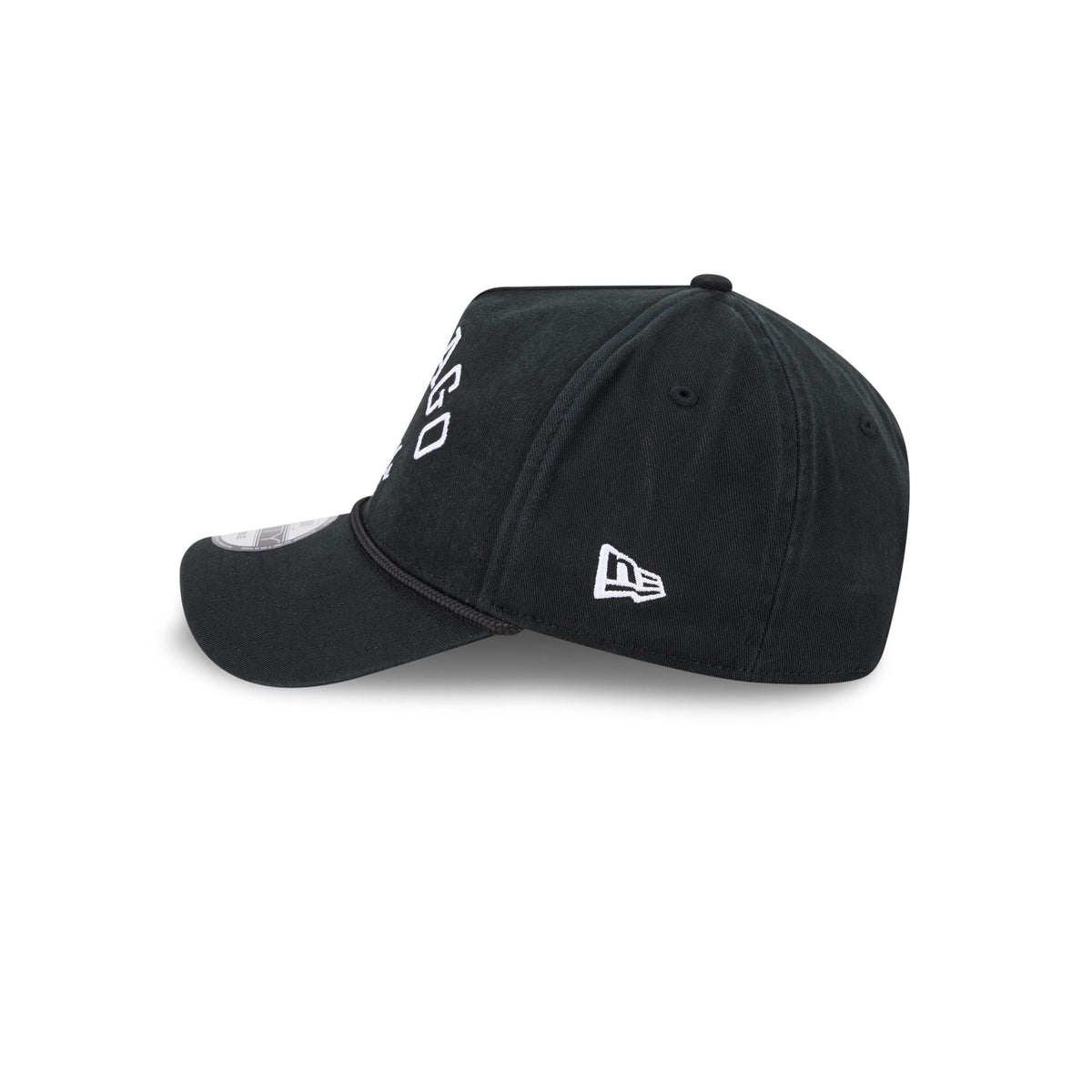 Chicago Bulls Stacked Rope 9FORTY A-Frame Snapback Hat