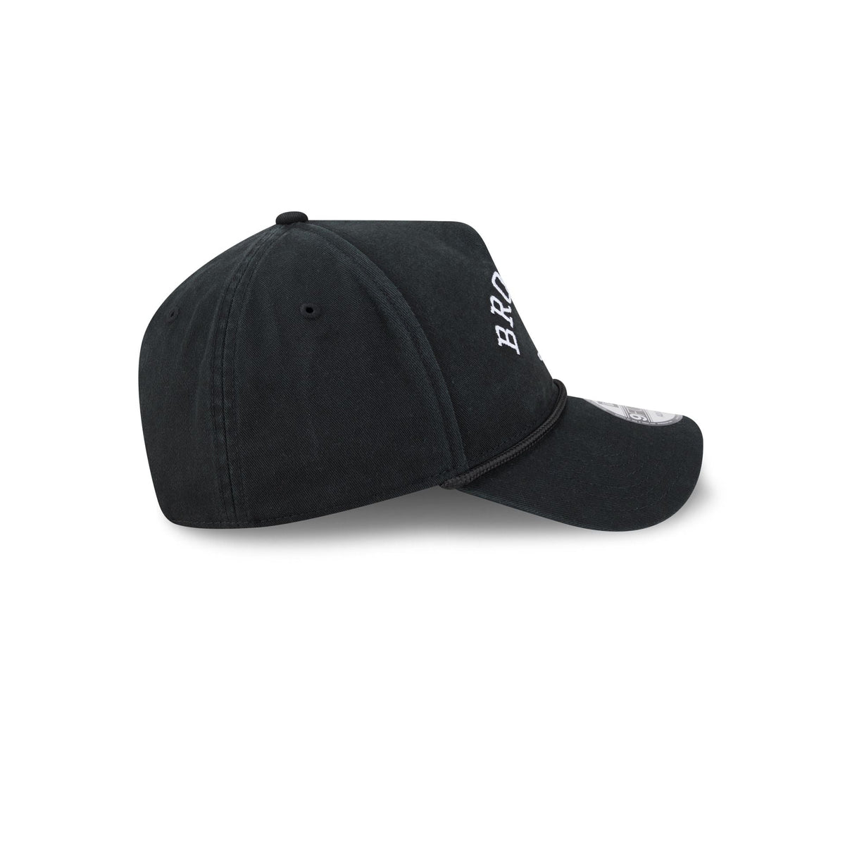 Brooklyn Nets Stacked Rope 9FORTY A-Frame Snapback Hat