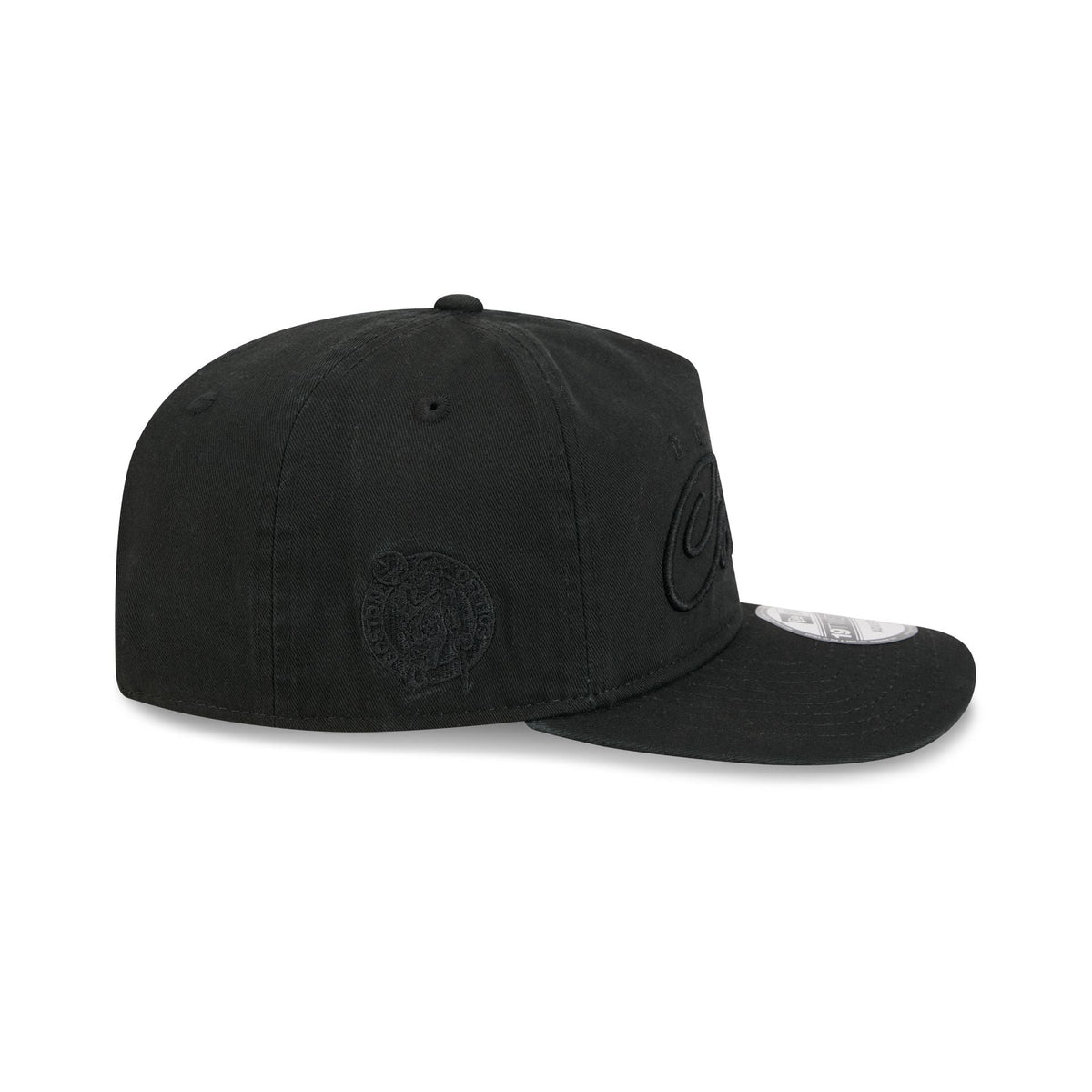 Boston Celtics All Black Scripted 19TWENTY Adjustable Hat
