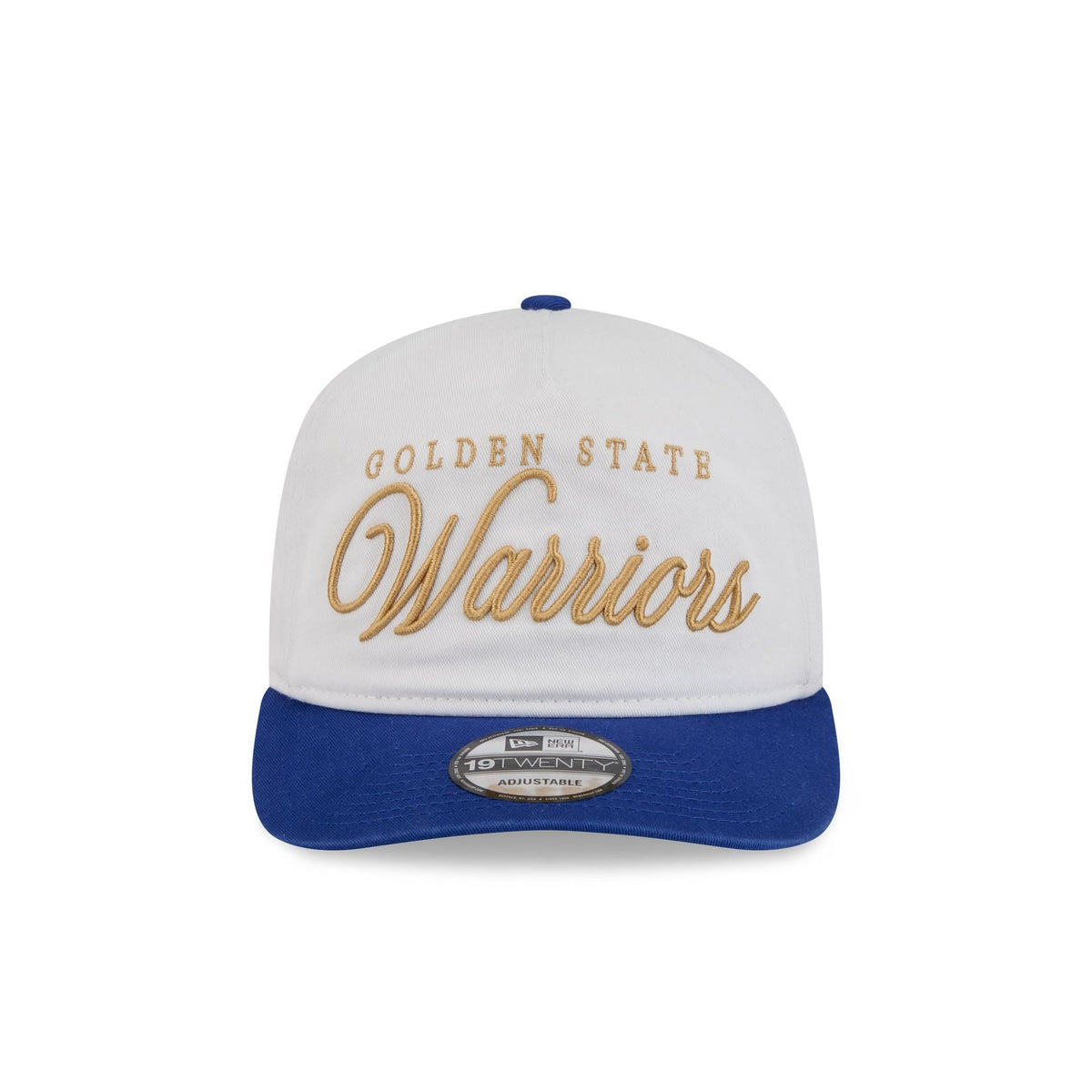 Golden State Warriors Gold Scripted 19TWENTY Adjustable Hat