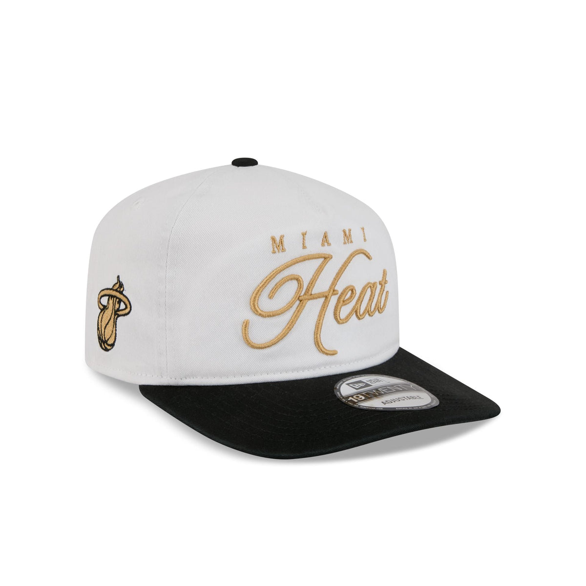 Miami Heat Gold Scripted 19TWENTY Adjustable Hat