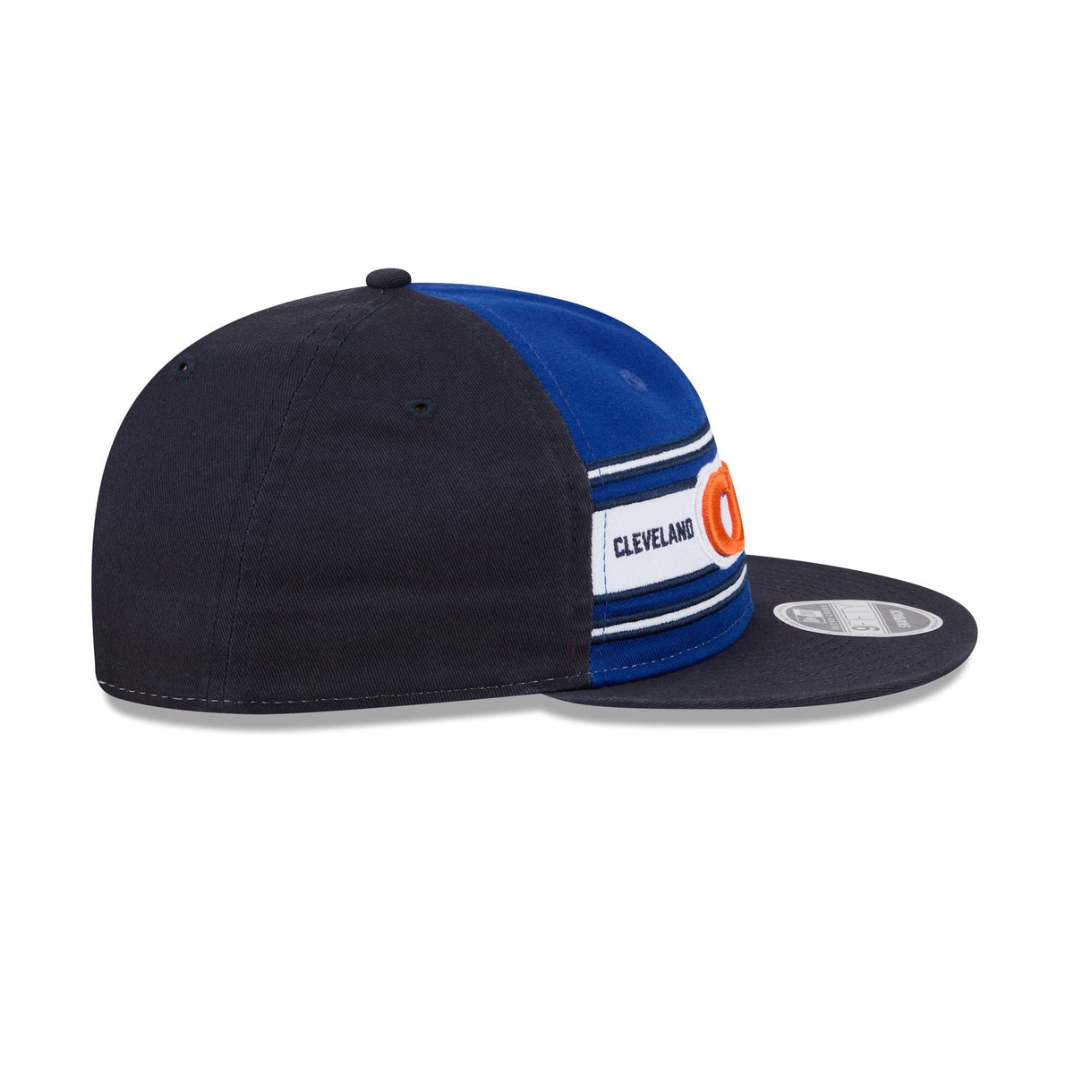 Cleveland Cavaliers Team Stripes Retro Crown 9FIFTY Snapback Hat