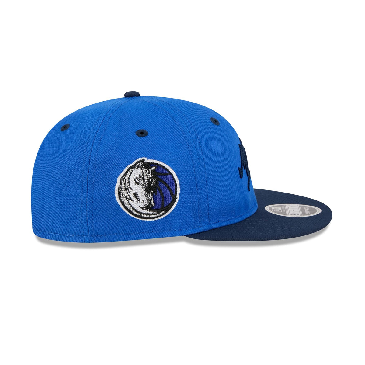 Dallas Mavericks Chainstitch Script Retro Crown 9FIFTY Snapback Hat