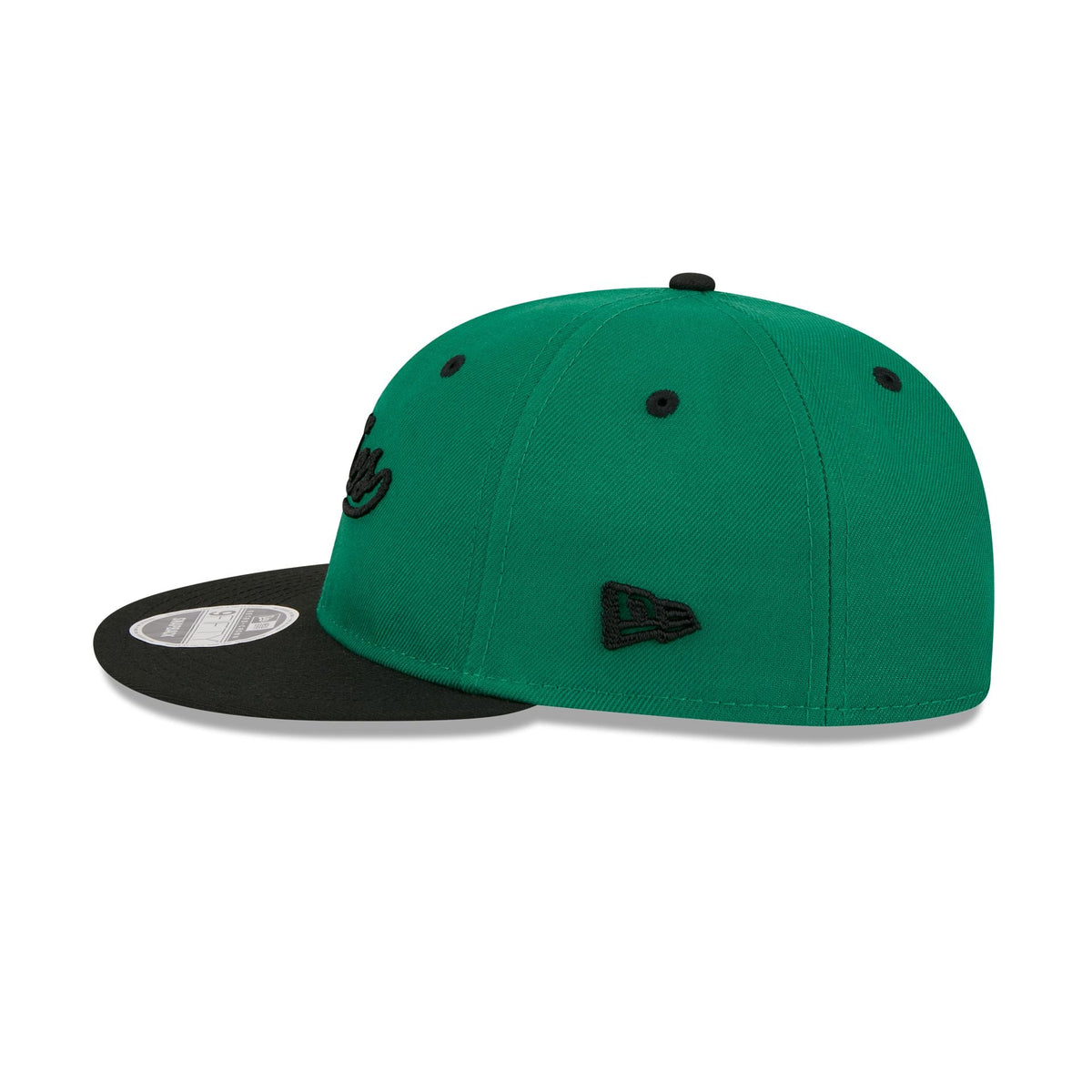 Boston Celtics Chainstitch Script Retro Crown 9FIFTY Snapback Hat