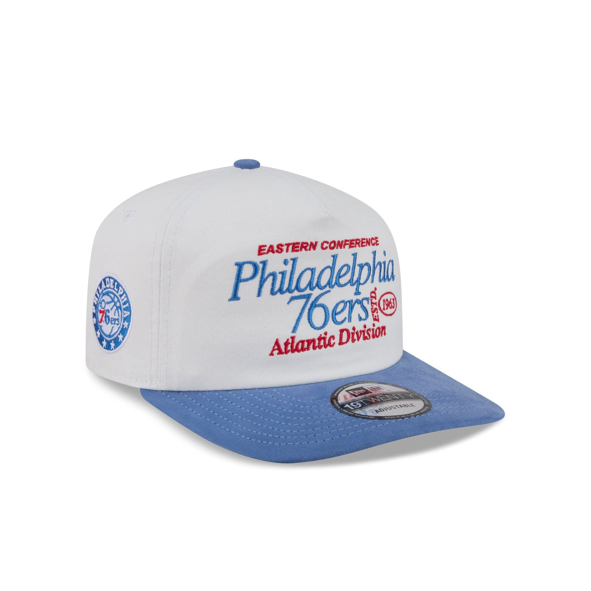 Philadelphia 76ers Conference Script 19TWENTY Snapback Hat