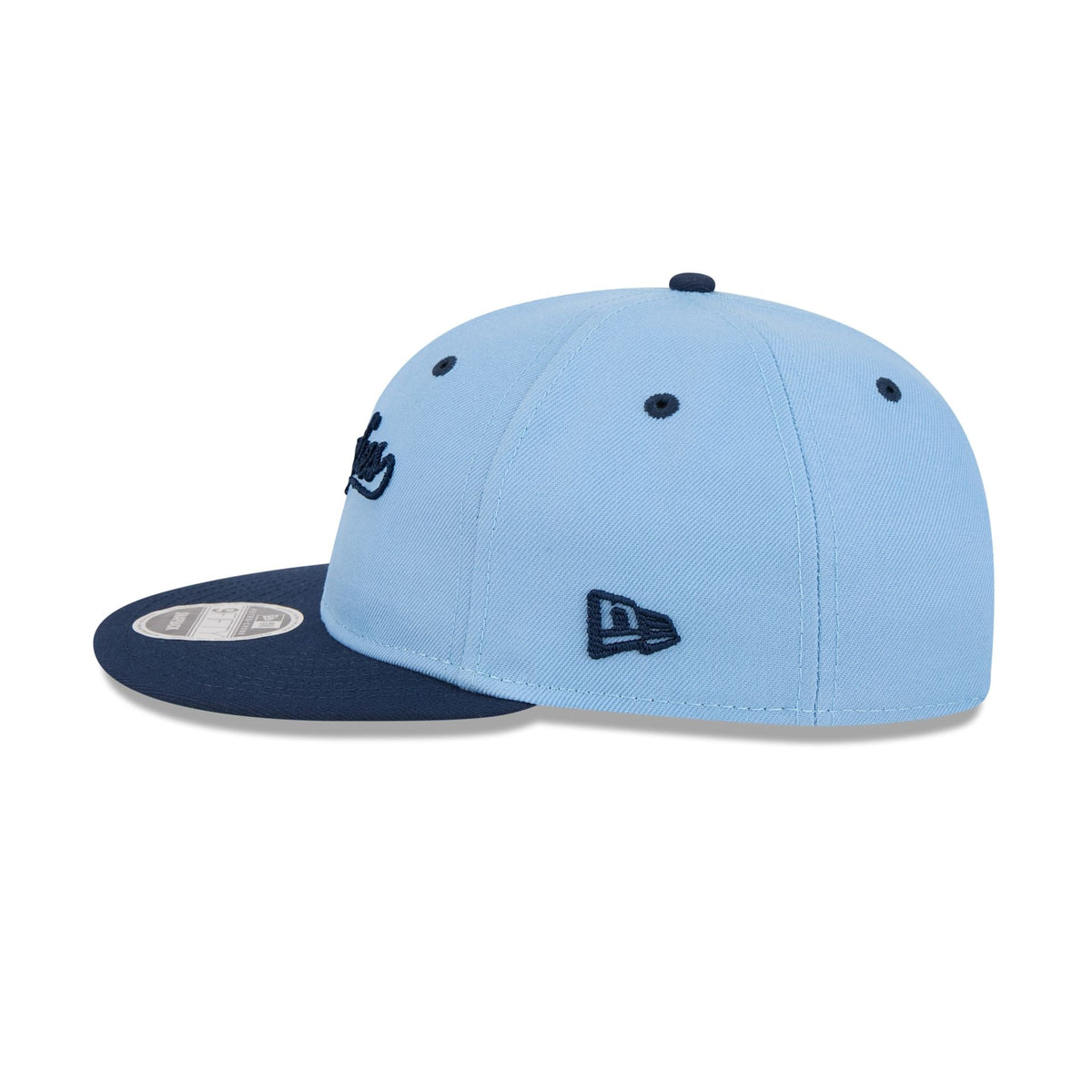 Memphis Grizzlies Chainstitch Script Retro Crown 9FIFTY Snapback Hat