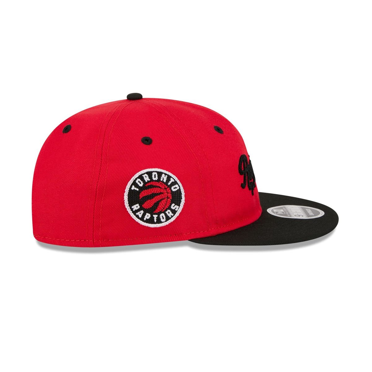Toronto Raptors Chainstitch Script Retro Crown 9FIFTY Snapback Hat
