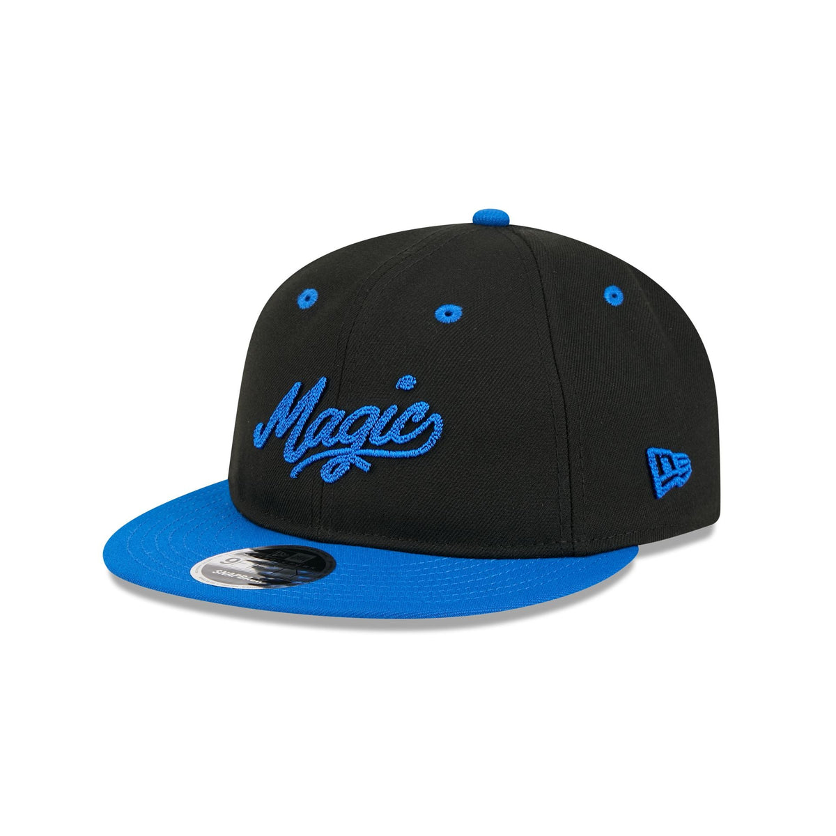 Orlando Magic Chainstitch Script Retro Crown 9FIFTY Snapback Hat