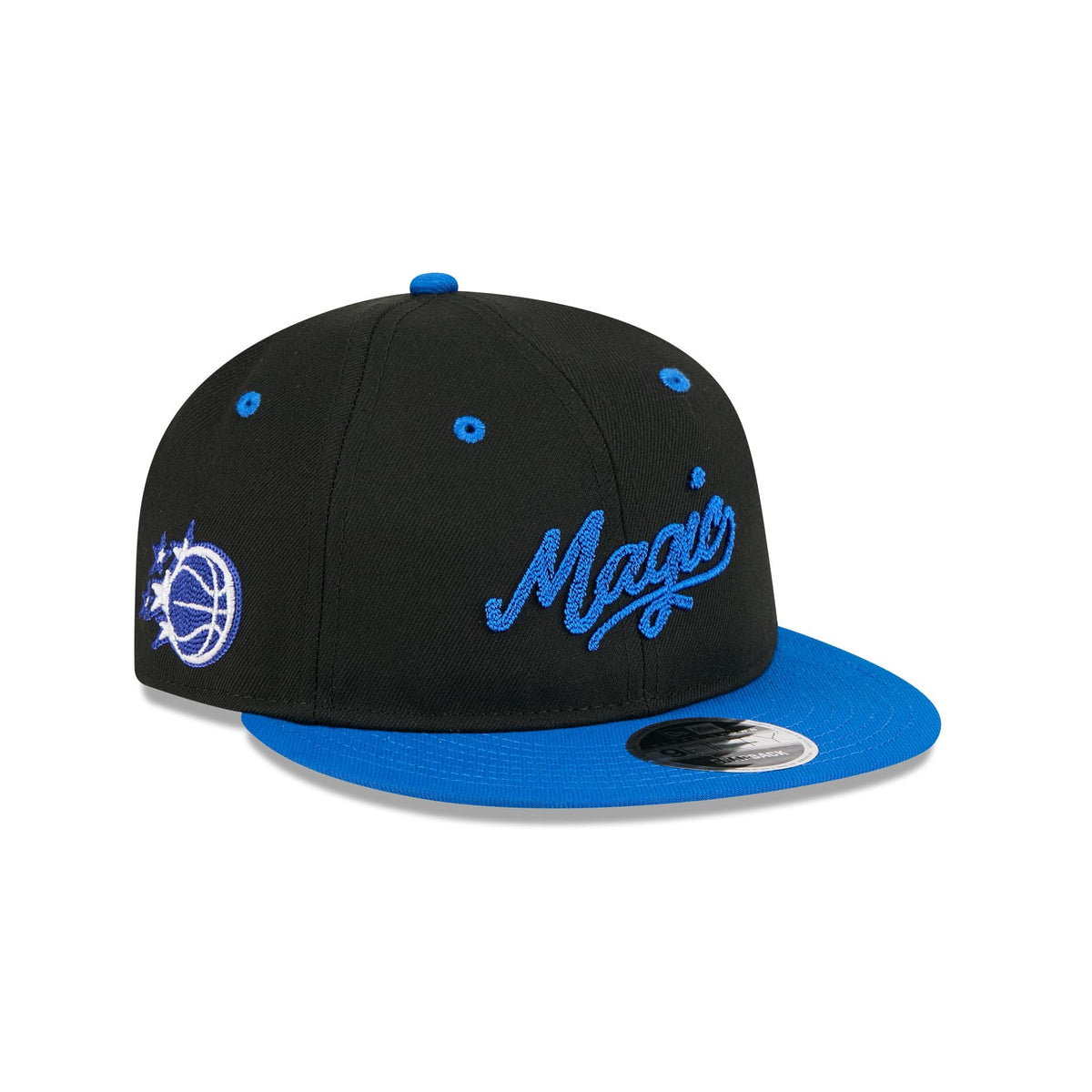 Orlando Magic Chainstitch Script Retro Crown 9FIFTY Snapback Hat