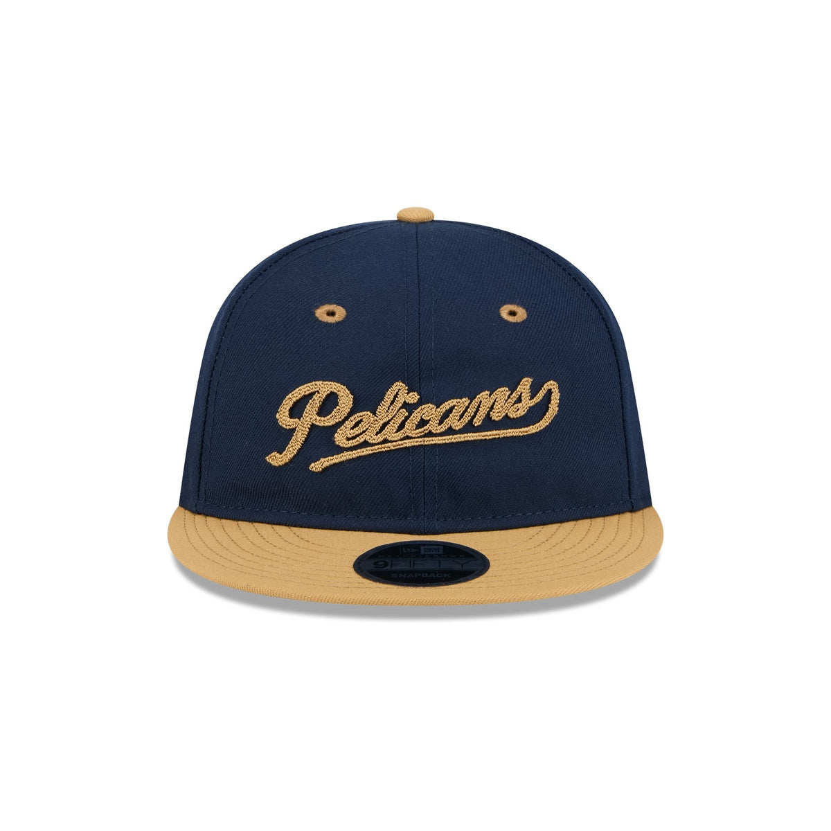 New Orleans Pelicans Chainstitch Script Retro Crown 9FIFTY Snapback Hat