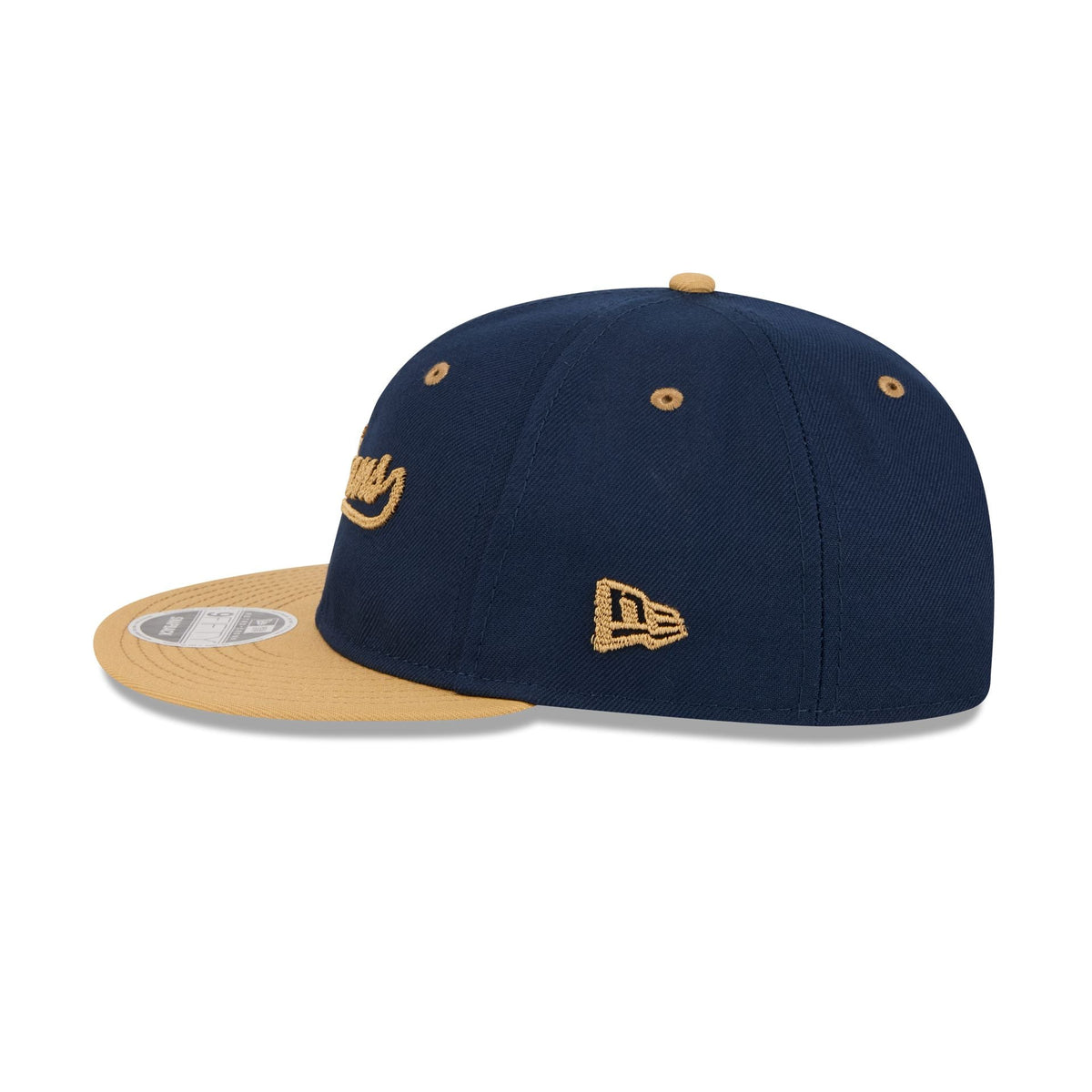 New Orleans Pelicans Chainstitch Script Retro Crown 9FIFTY Snapback Hat