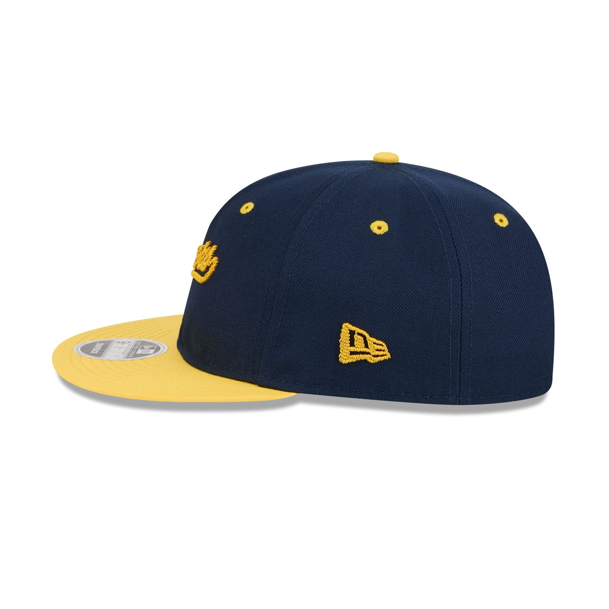 Indiana Pacers Chainstitch Script Retro Crown 9FIFTY Snapback Hat