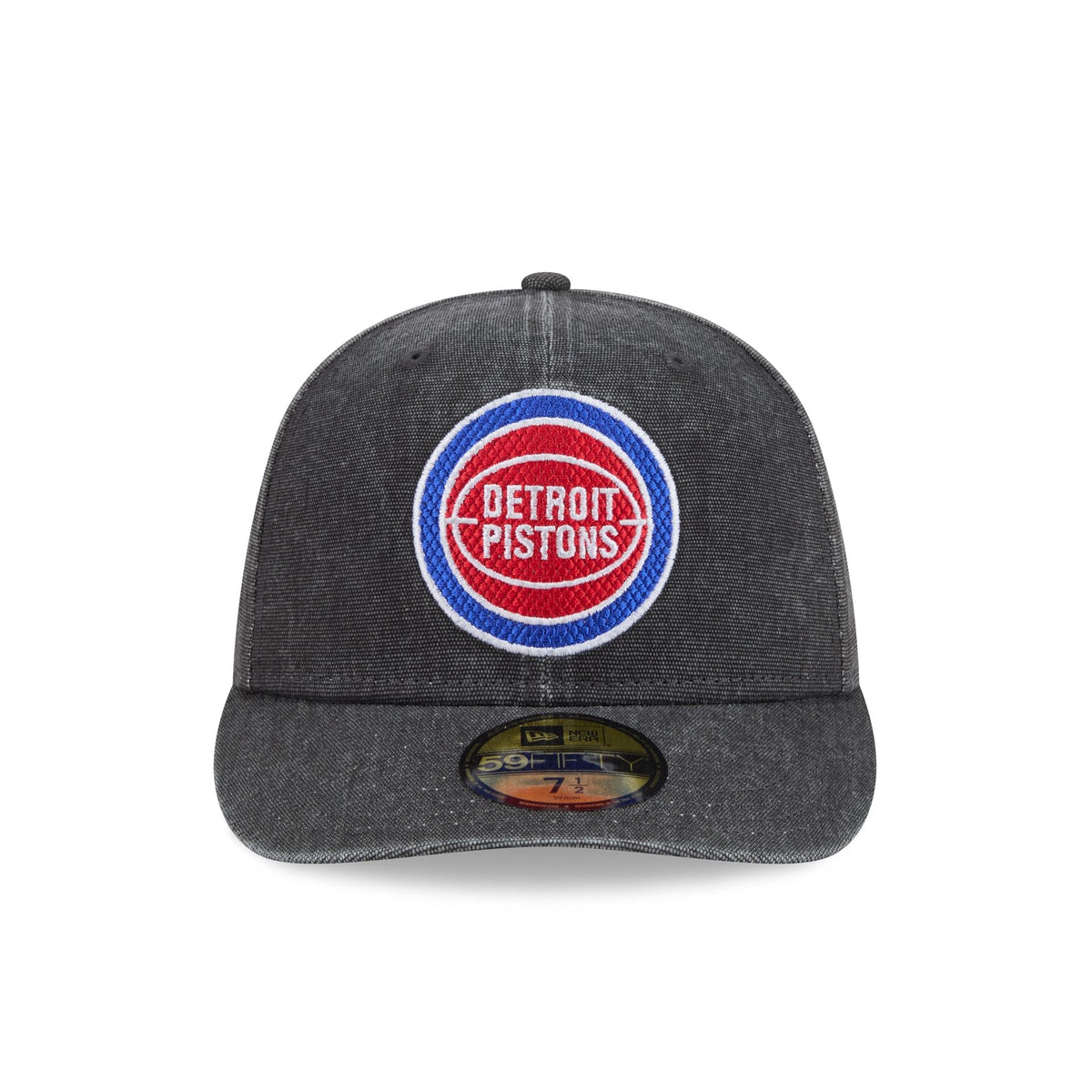 Detroit Pistons Hardwood Classics Diamond Stitch Black 59FIFTY Fitted Hat