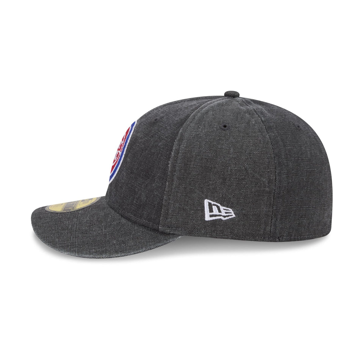 Detroit Pistons Hardwood Classics Diamond Stitch Black 59FIFTY Fitted Hat