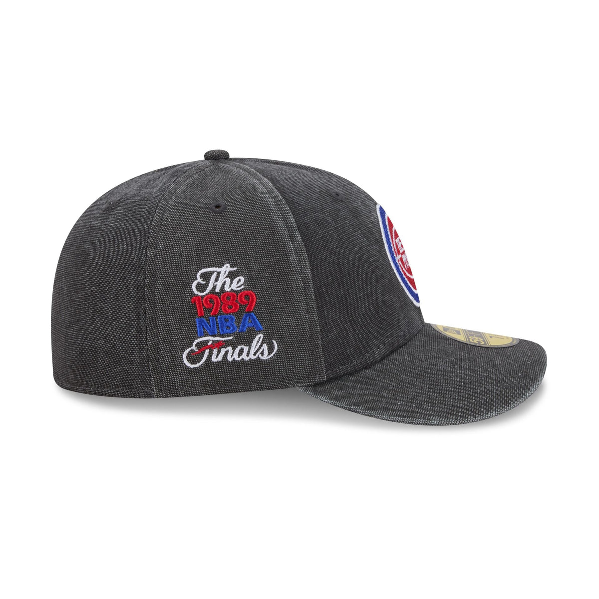 Detroit Pistons Hardwood Classics Diamond Stitch Black 59FIFTY Fitted Hat