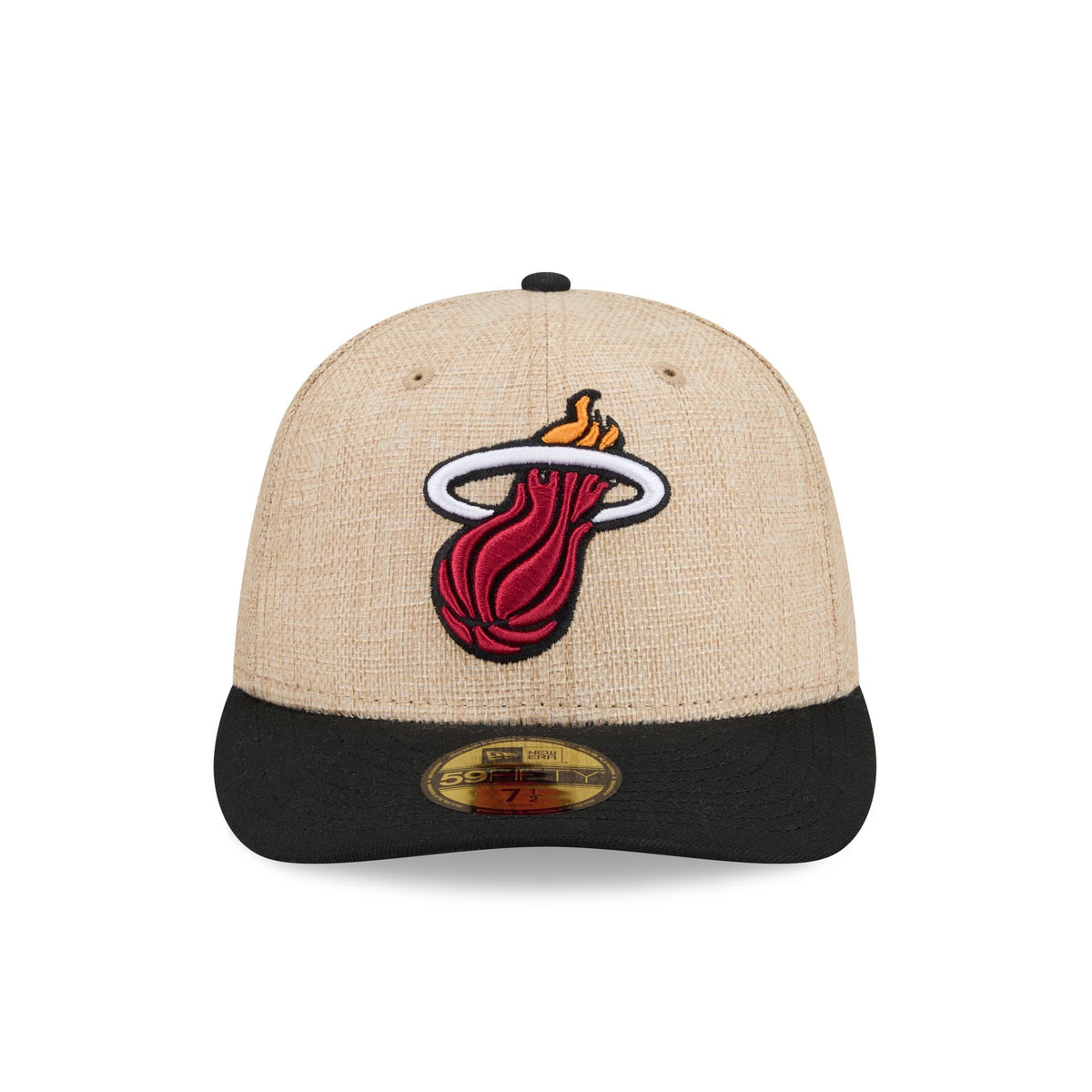 Miami Heat Twine 59FIFTY Fitted Hat
