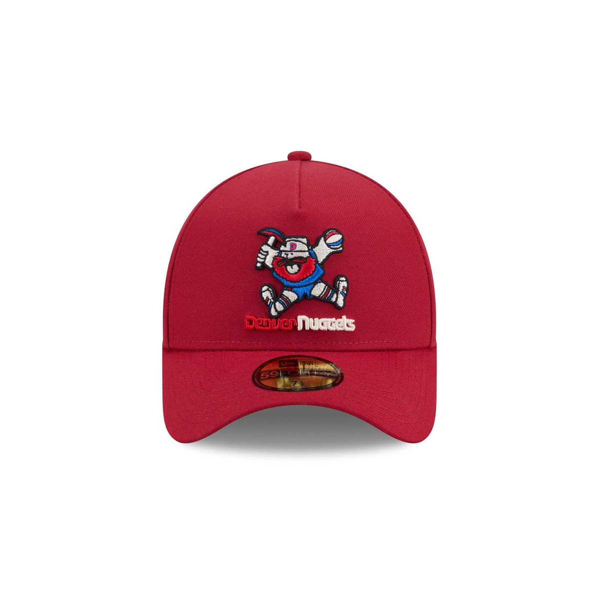 Denver Nuggets Team Side 59FORTY A-Frame Fitted Hat