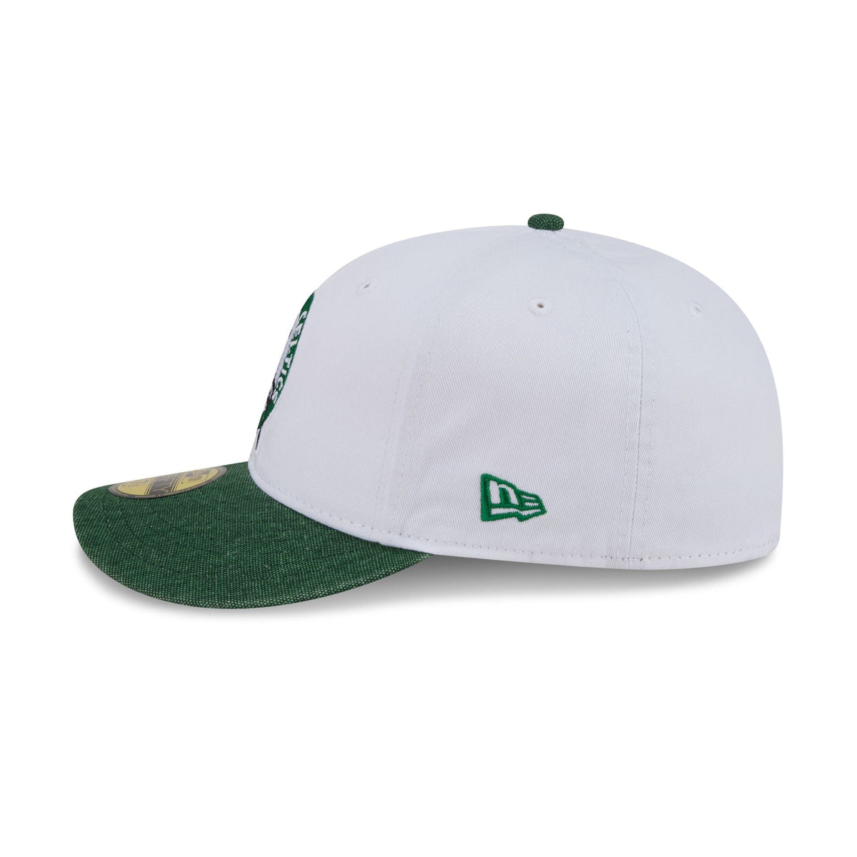 Boston Celtics Hardwood Classics Diamond Stitch White 59FIFTY Fitted Hat