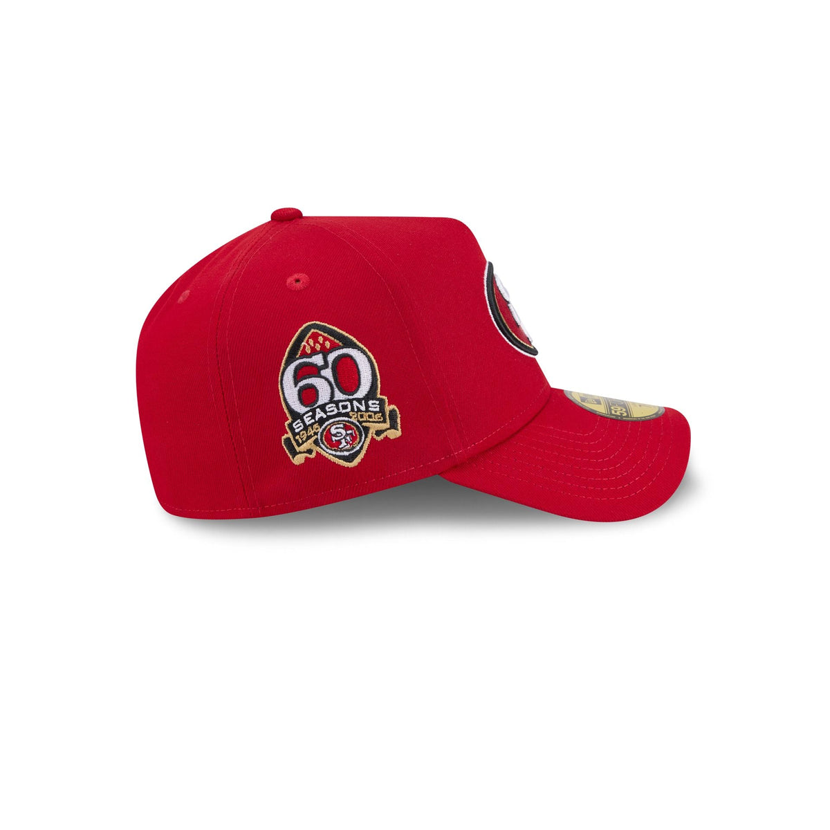 San Francisco 49ers Team Side 59FORTY A-Frame Fitted Hat