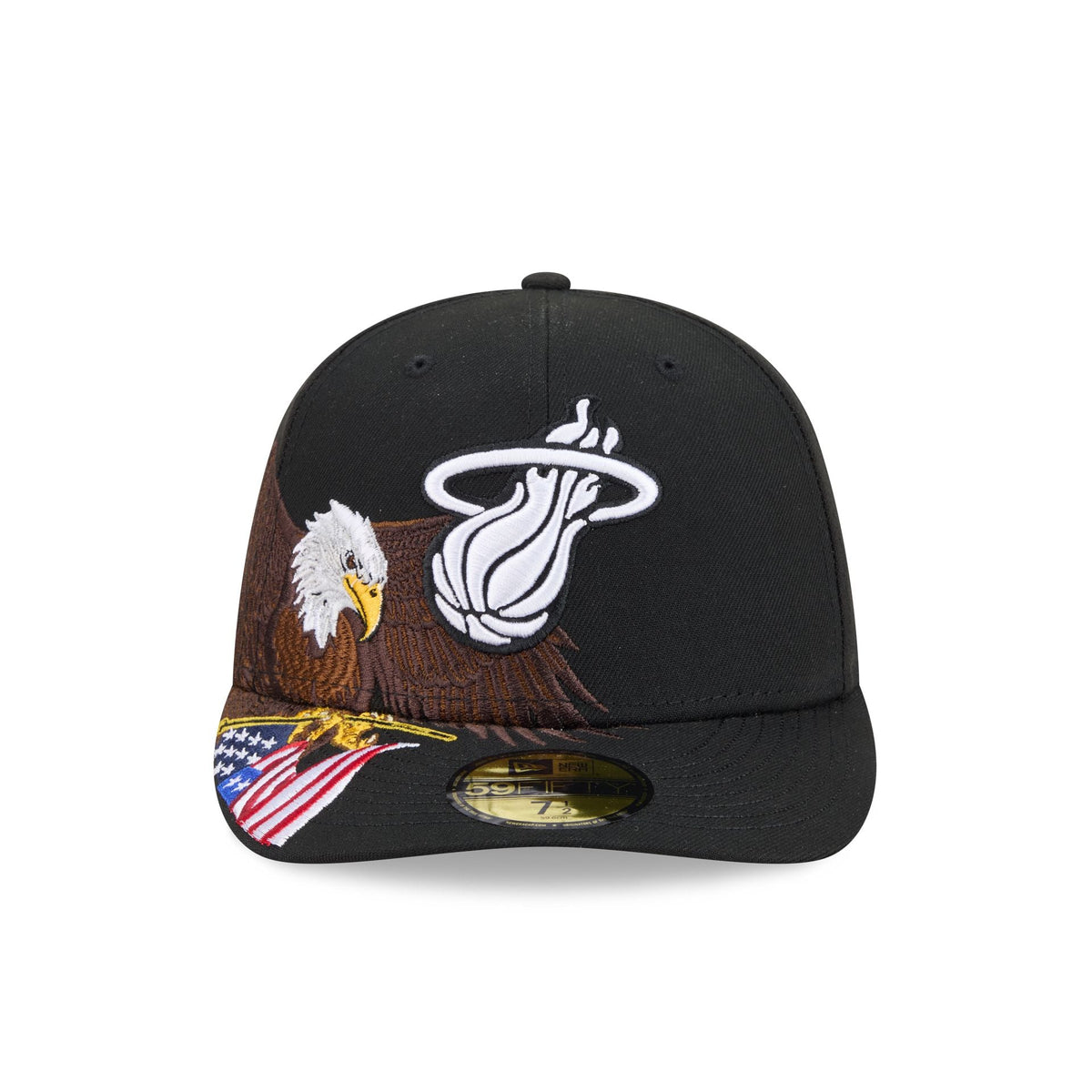 Miami Heat Liberty Eagle 59FIFTY Fitted Hat