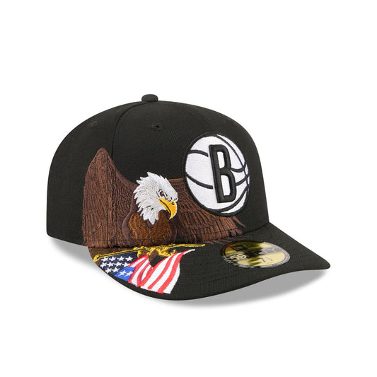 Brooklyn Nets Liberty Eagle 59FIFTY Fitted Hat