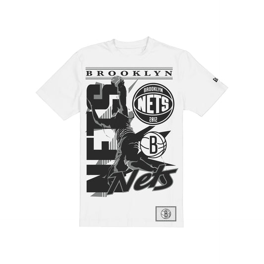 Brooklyn Nets Sport Classics Player White T-Shirt