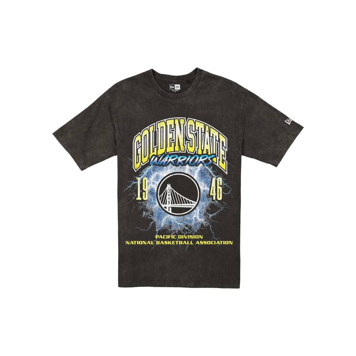 Golden State Warriors Lifestyle Graphics Storm Black T-Shirt