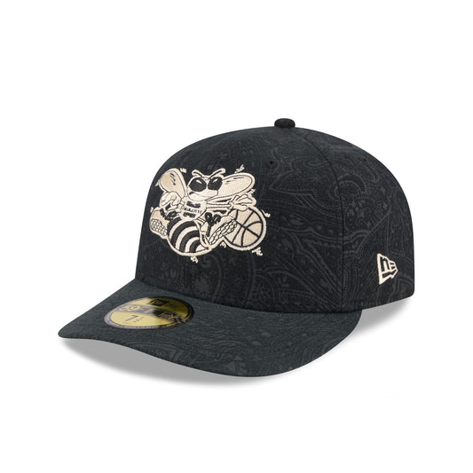 Charlotte Hornets Three Looms Brushed Cotton 59FIFTY Fitted Hat