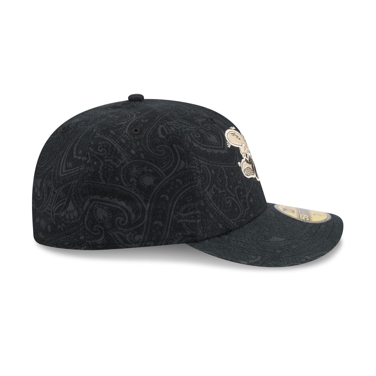 Charlotte Hornets Three Looms Brushed Cotton 59FIFTY Fitted Hat