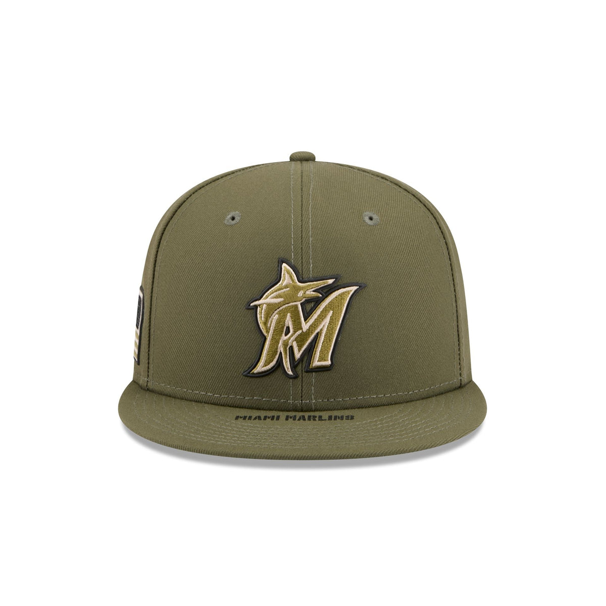 Miami Marlins Armed Forces Day 2026 9FIFTY Snapback Hat