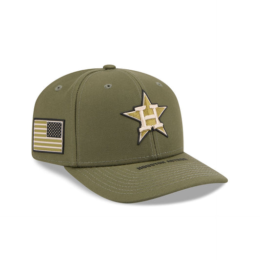 Houston Astros Armed Forces Day 2026 9SEVENTY Stretch-Snap Hat