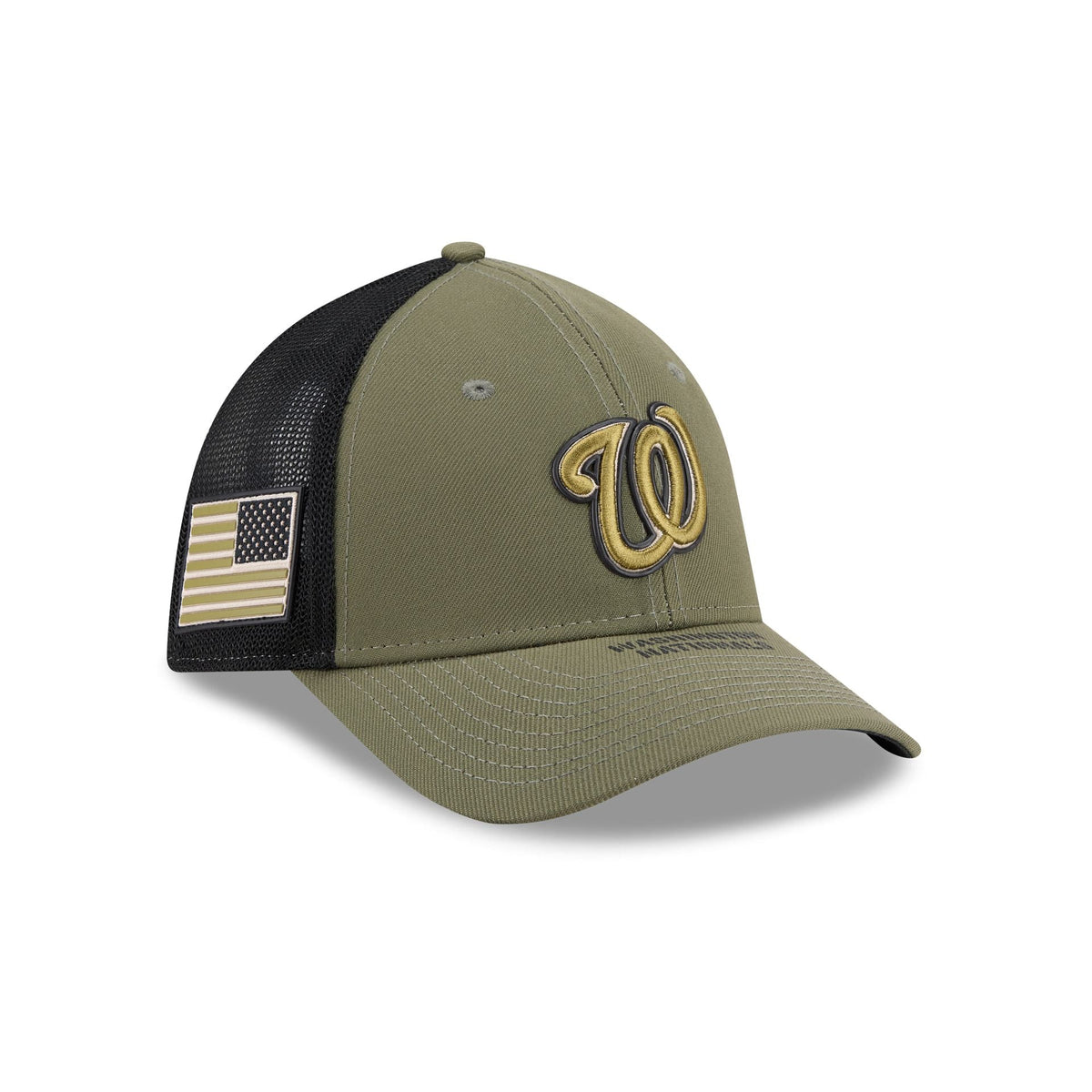 Washington Nationals Armed Forces Day 2026 39THIRTY M-Crown Stretch Fit Hat